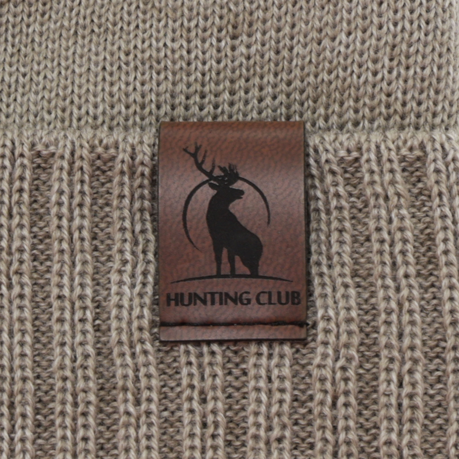 Miesten talvipipo, vaaleanruskea, merinovillalla, Hogan