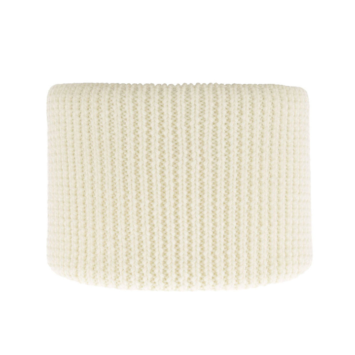 Kinder winter buissjaal, kremowy, 100% Merino Wol, Vanilla