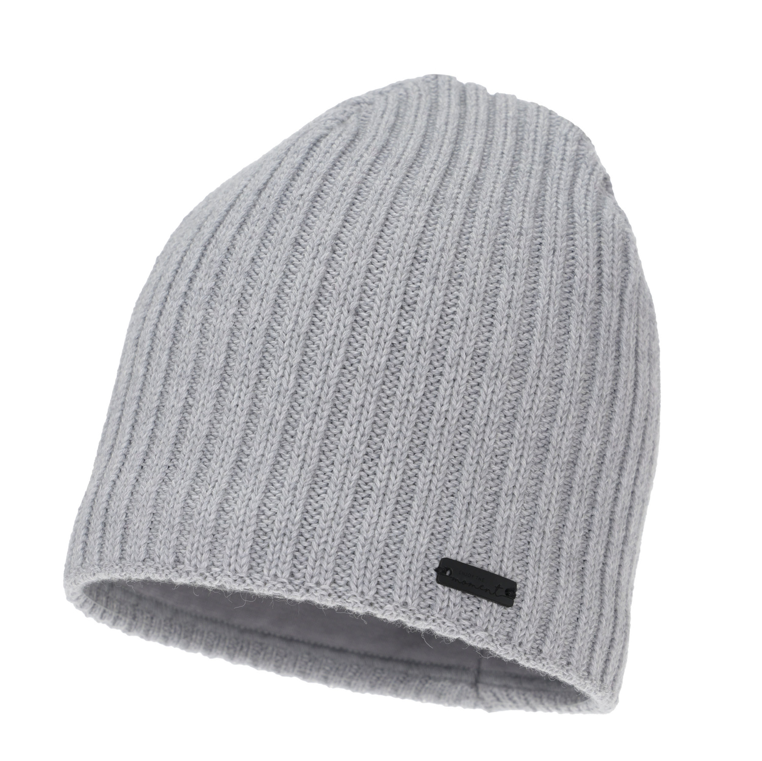 Naisten talvipipo, harmaa, merinovillalla, Soletta