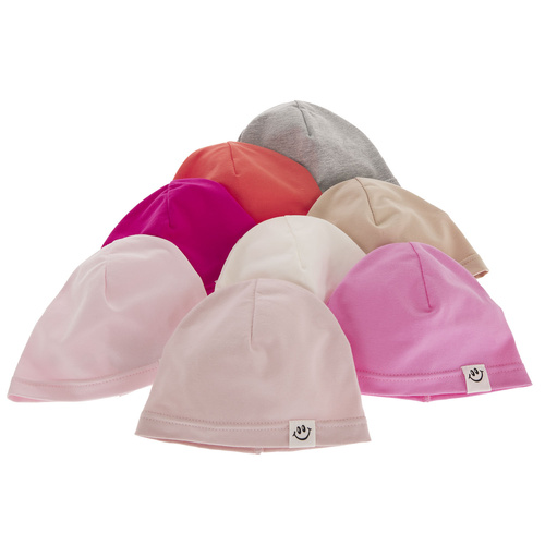 Meisjes herfst/lente muts, roze, Lili