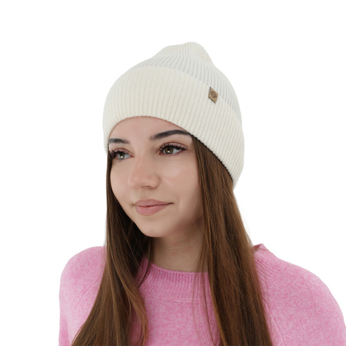 Naisten syys/kevät pipo, burgundinpunainen, merinovillalla ja kashmiria, Alineta