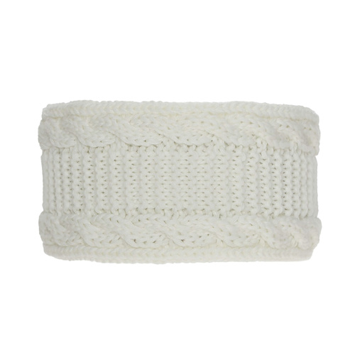 Dames winter hoofdband, creme, Bera