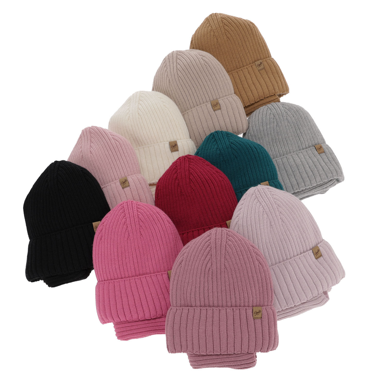 Meisjes winter set, grijs, merinovilla, Mesalia