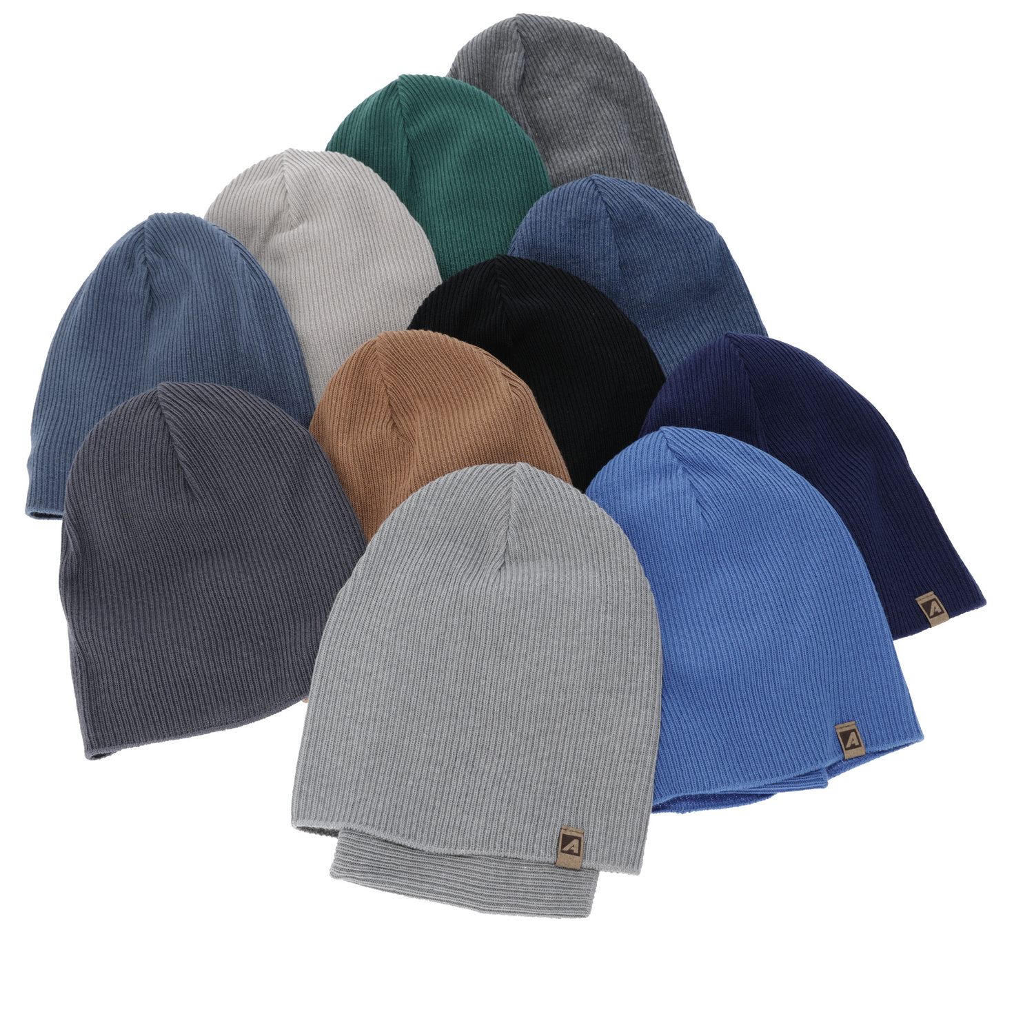 Poikien syys/kevät setti: pipo ja putkihuivi, puuvillalla, camel, Lucer