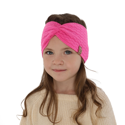 Meisjes herfst/lente hoofdband, roze, Goja