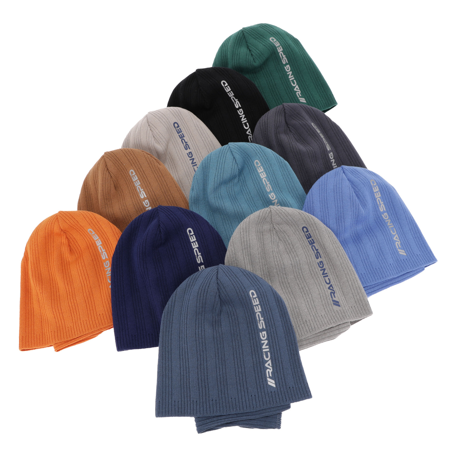 Jongens herfst/lente set muts en buissjaal, puuvillalla, grijs, katoenen, Kolorado