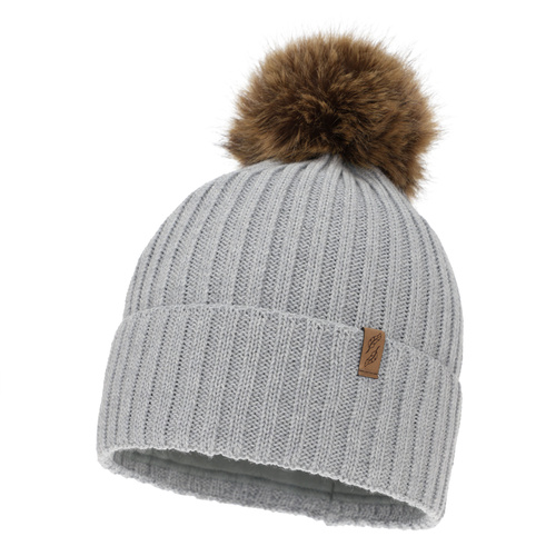 Naisten talvipipo, camel, merinovillalla, Zamira