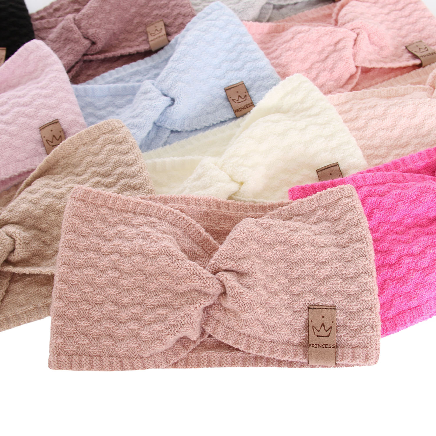 Meisjes herfst/lente hoofdband, roze, Goja