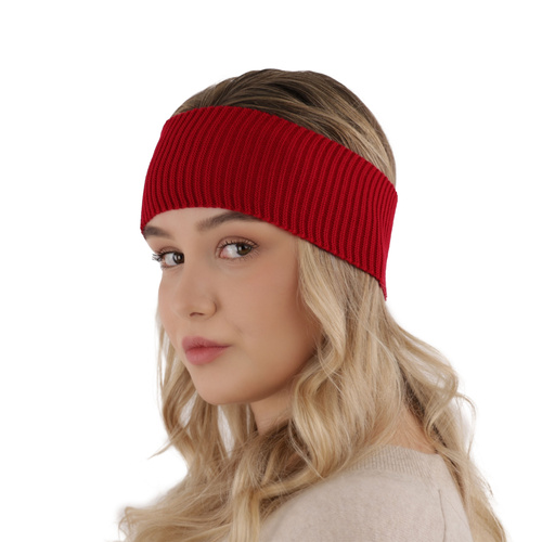 Dames herfst/lente hoofdband, bruin, Vella