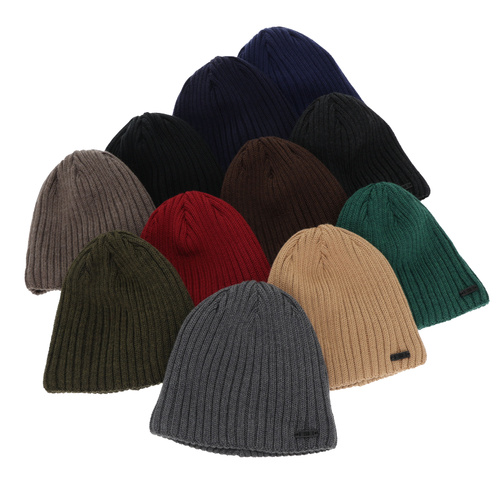 Miesten talvipipo, khaki, merinovillalla, Adagio