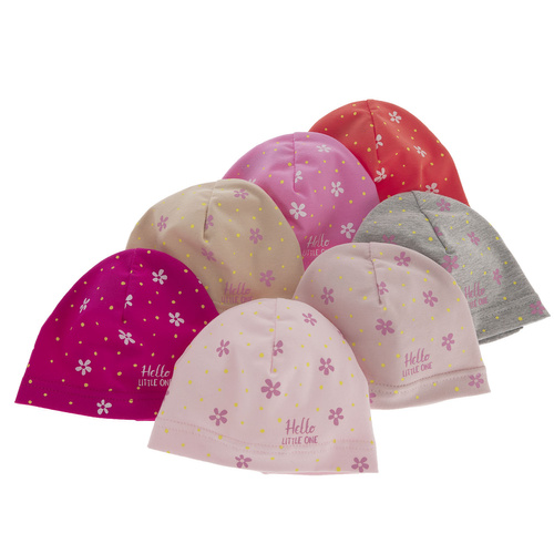 Meisjes herfst/lente muts, roze, Nila