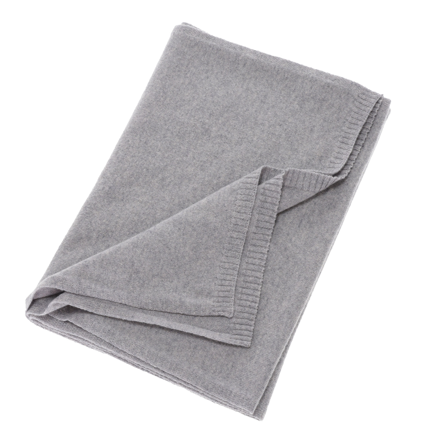 Naisten talvihuivi, harmaa, merinovillalla ja kashmiria, Irenia