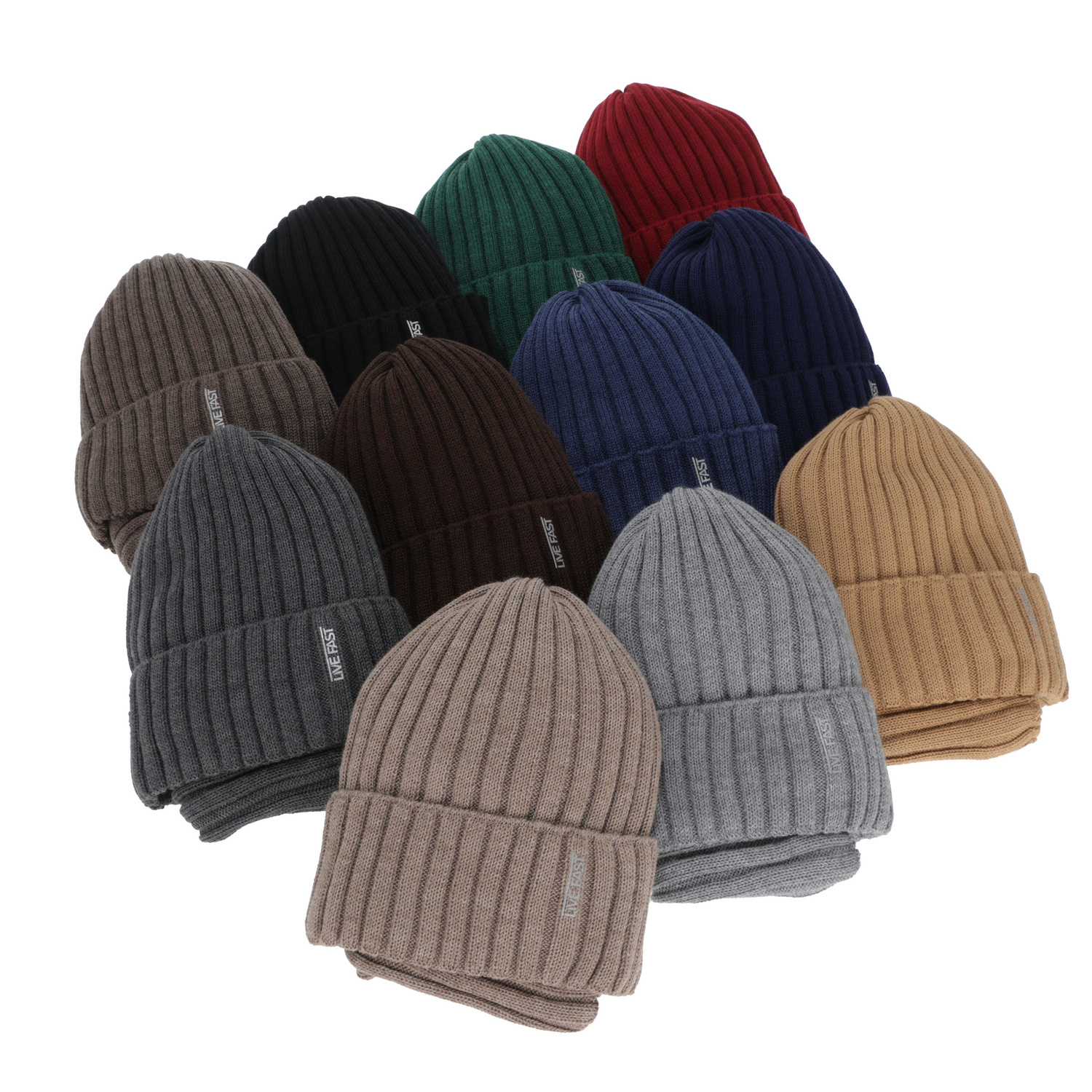 Poikien talvisetti (pipo ja putkihuivi), talvi, ruskea, merinovillalla, fleecevuorilla, Banasko