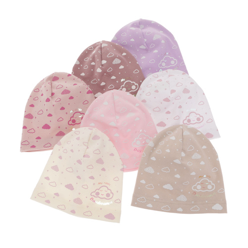 Meisjes herfst/lente muts, roze, Klaudyna