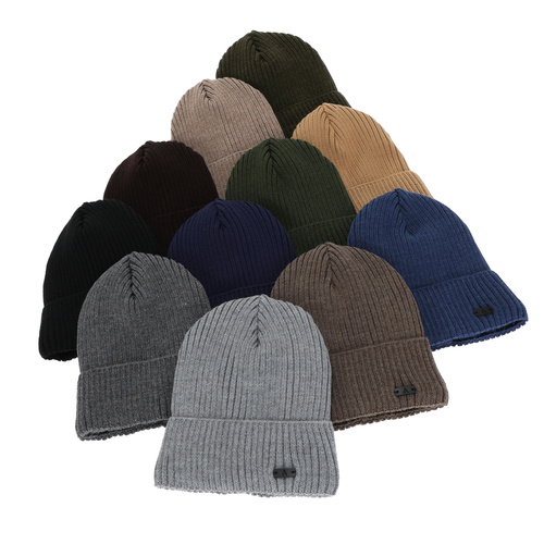 Miesten talvihattu, khaki, merinovillalla, Jeffrey