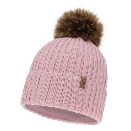 Naisten talvipipo, camel, merinovillalla, Zamira