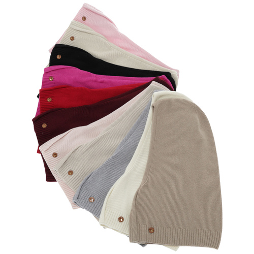 Kypärämyssy syksy, talvi, naisten, vaaleanpunainen, merinovillaa kashmiria, Kiruna