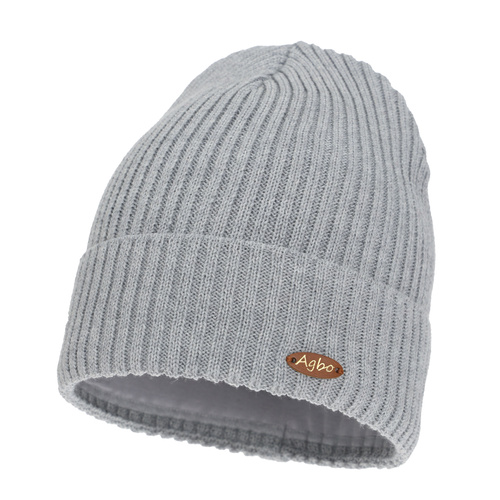 Naisten harmaa merinvillasta valmistettu talvihattu Shila