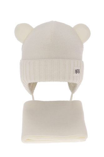 Jongens winter set, kremowy, Luciano