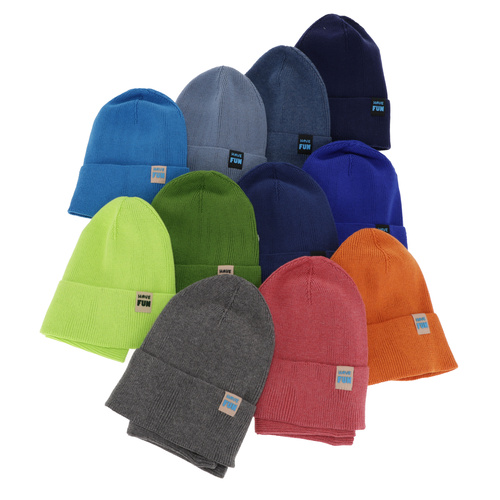 Jongens herfst/lente set muts en buissjaal, puuvillalla, koral, Ottavio