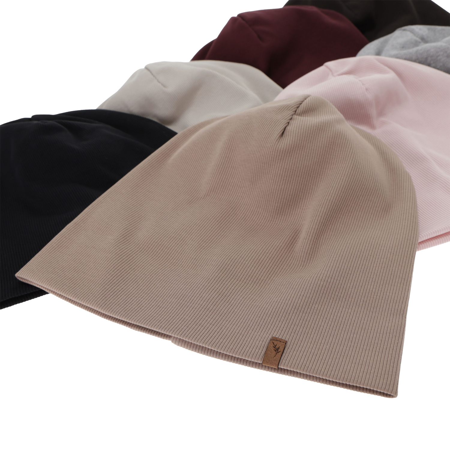 Naisten syys/kevät pipo, beige, puuvillasta, Zenita