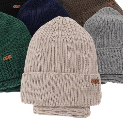 Jongens winter set, bordeaux, met merinowol, gevoerd met katoen, Palermo