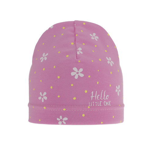 Meisjes herfst/lente muts, roze, Nila