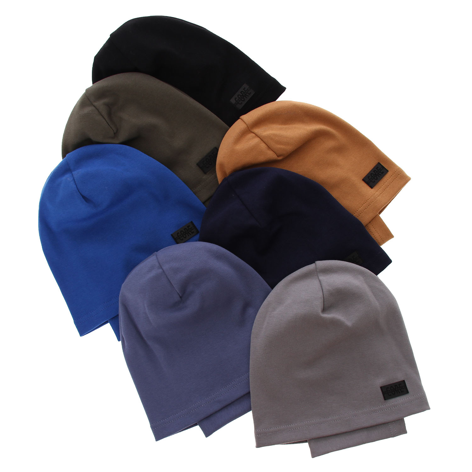 Jongens herfst/lente set muts en buissjaal, blauw, gemaakt van katoen, Frizi