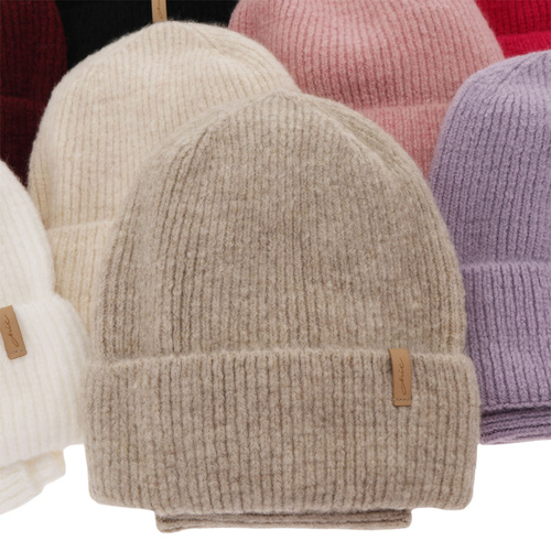 Meisjes winter set muts en buissjaal, zwart, Edila