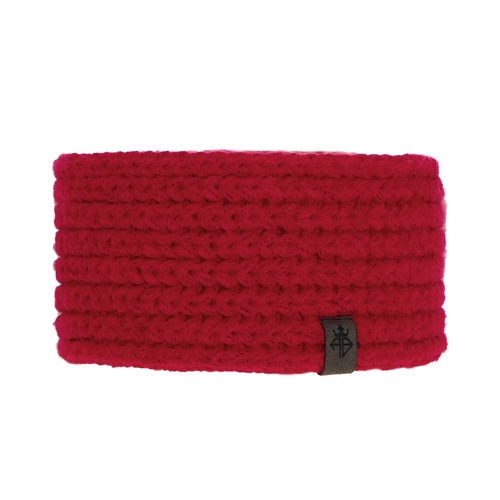 Dames winter hoofdband, rood, Alexis