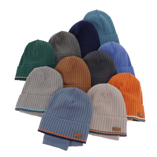 Jongens herfst/lente set muts en buissjaal, puuvillalla, blauw, katoenen, London