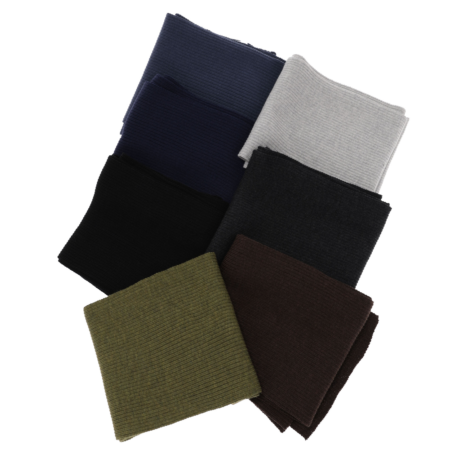 Heren wintersjaal, grijs, 100% Merino Wol, Brayan