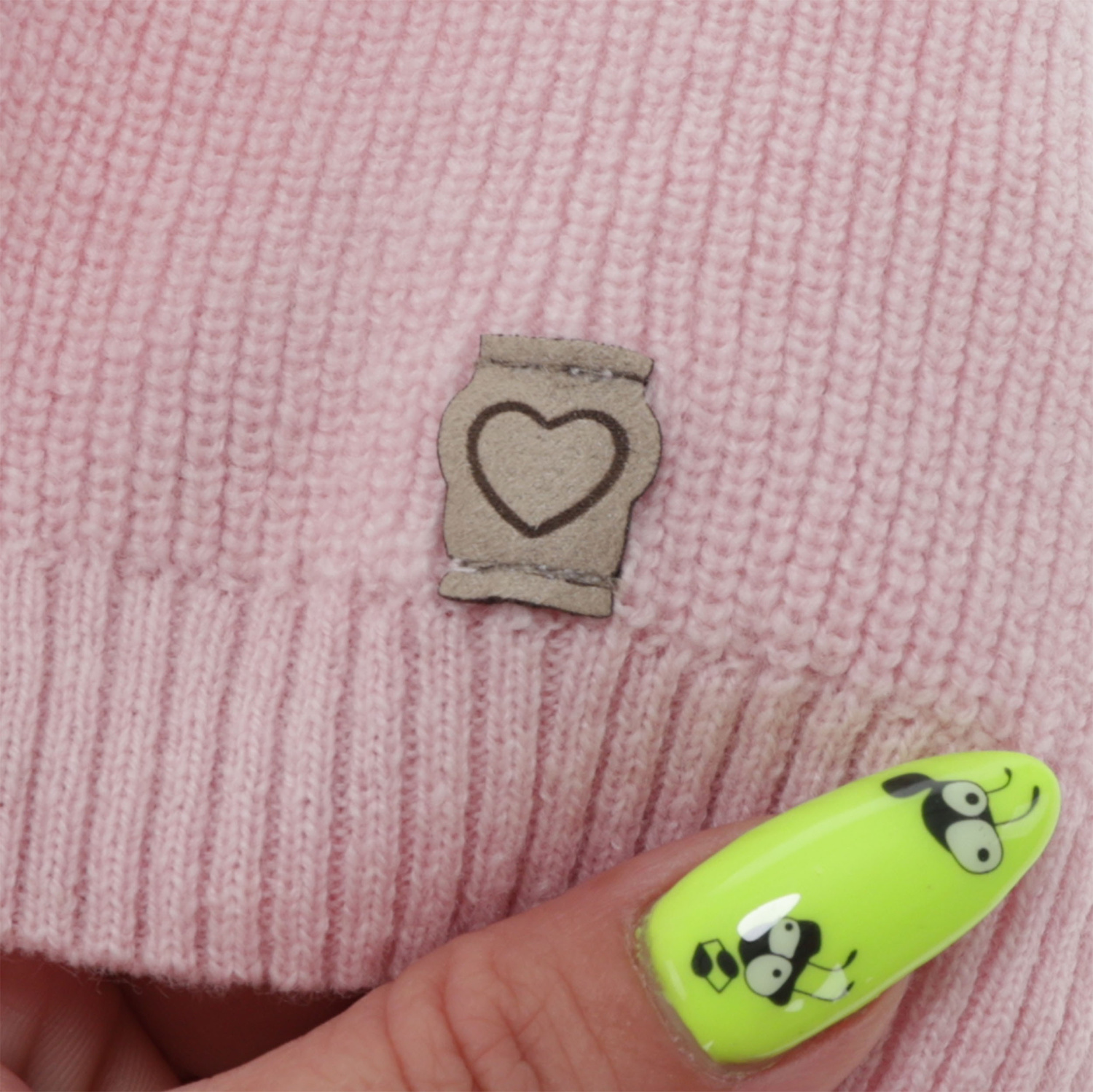 Tyttöjen syys/kevät pipo, tummanbeige, merinovillalla ja kashmiria, nauhoilla, Orida