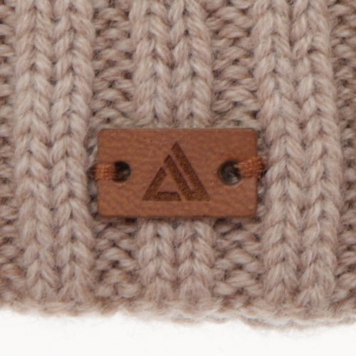 Poikien talvisetti: pipo ja putkihuivi, talvi, 100% Merinovilla, khaki, Umberto