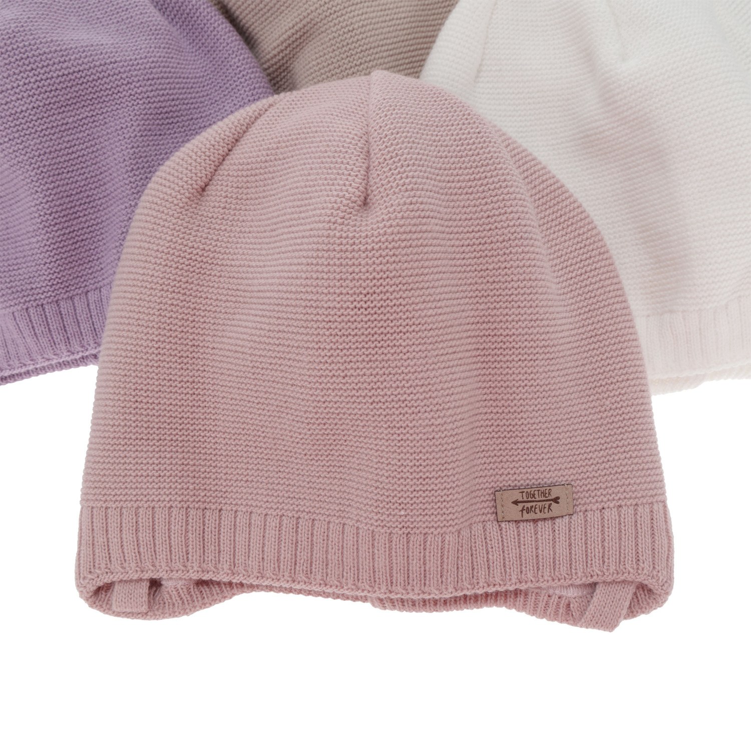 Tyttöjen syys/kevät pipo, beige, nauhoilla, Svenja